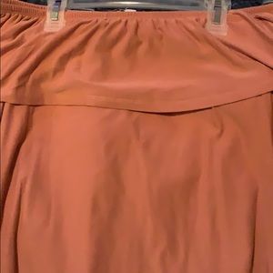 long sleeve off the shoulder crop top